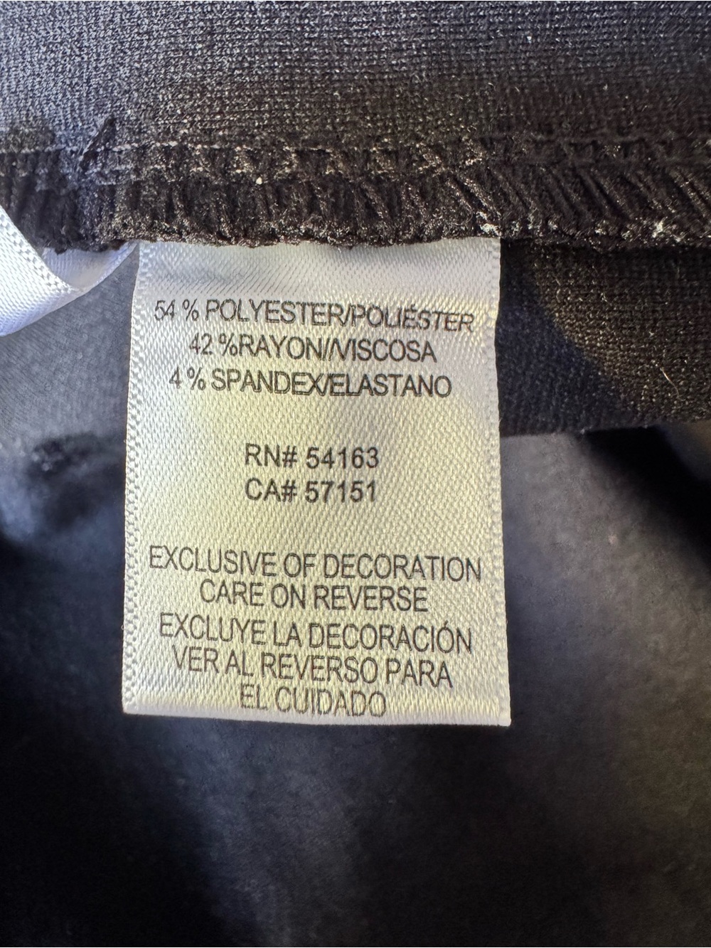 Women’s DKNY Charcoal Gray Slim-Fit ankle pants - Picture 4 of 6
